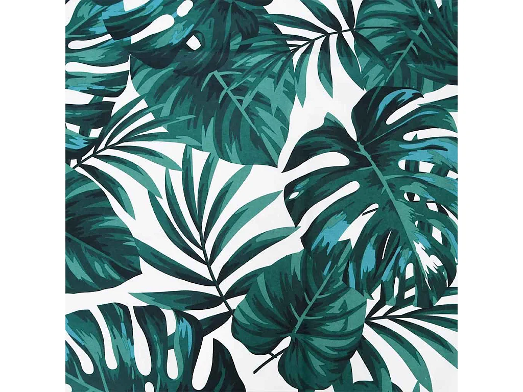 Repose-pied de jardin avec coussin bois de pin imprégné