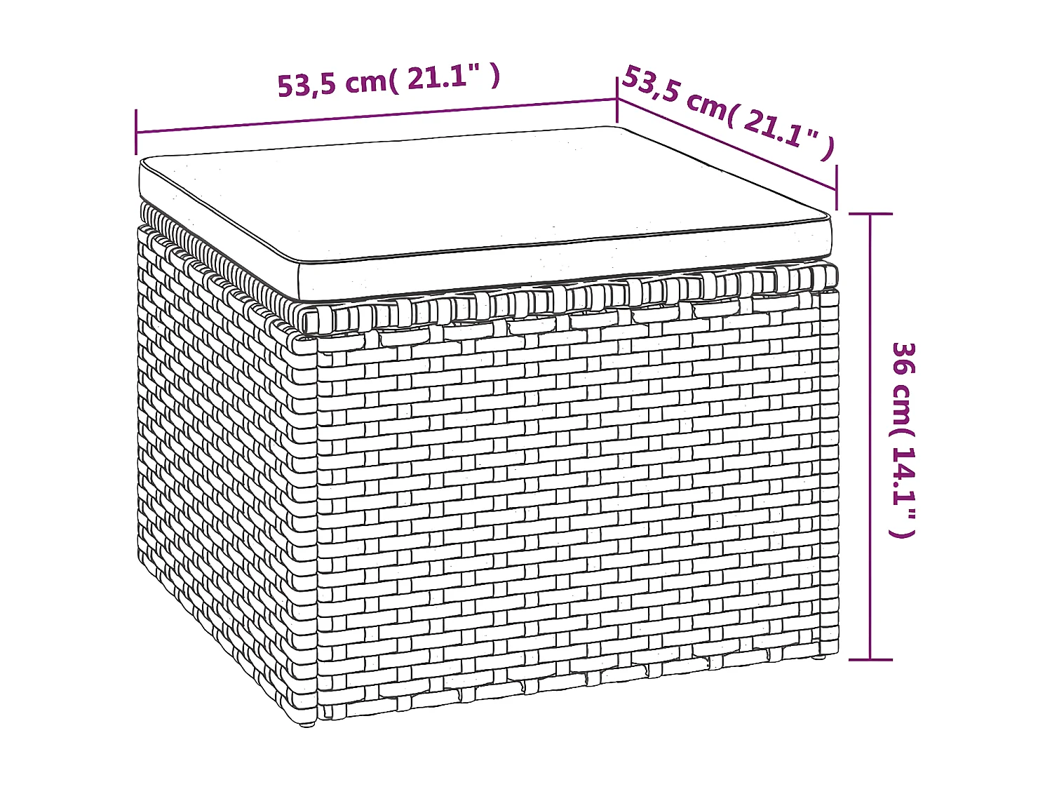 Sofá de jardín de 3 plazas con techo y reposapiés Gris