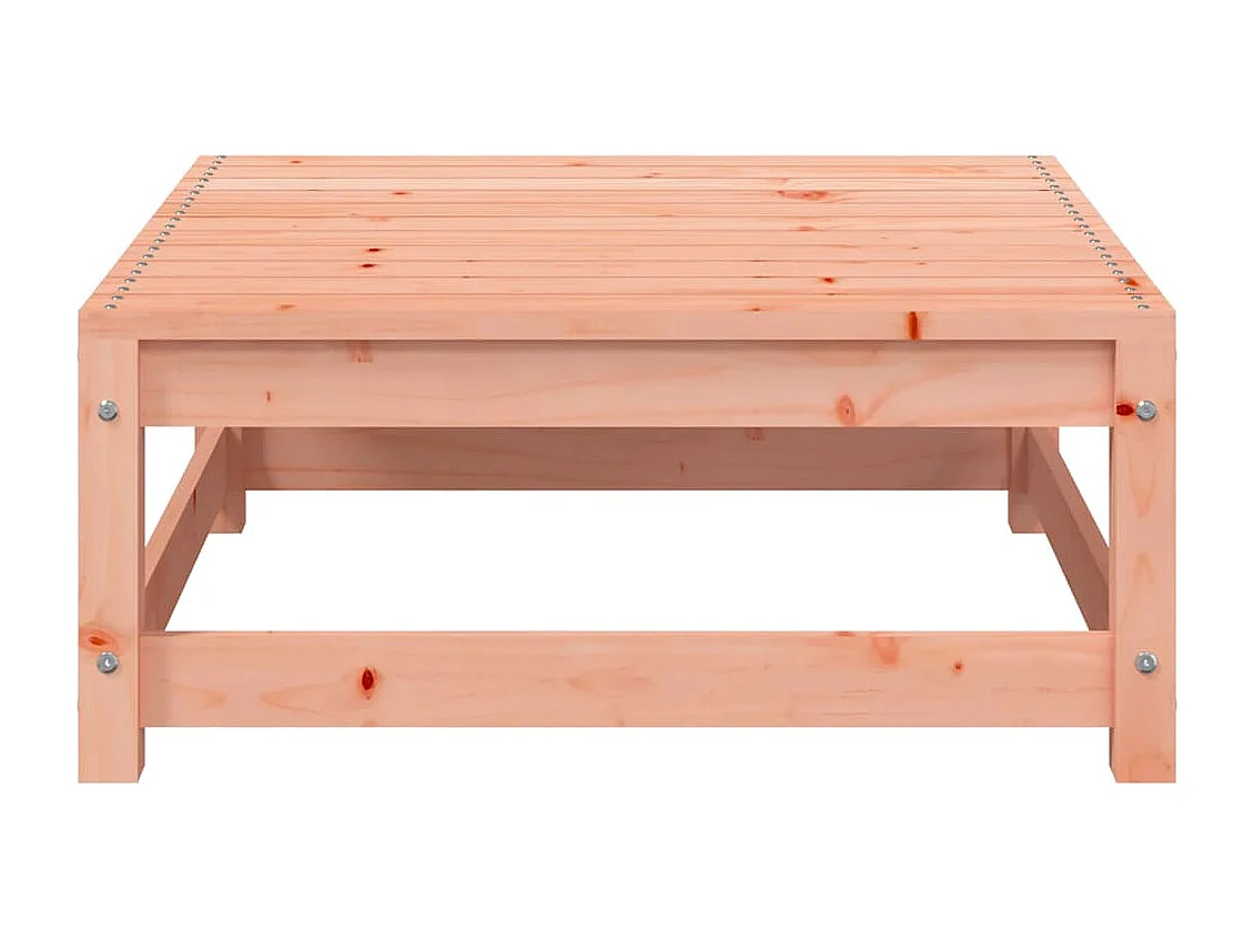 Canapé jardin sans accoudoirs repose-pieds bois massif douglas