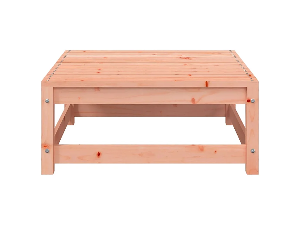 Divano Giardino Senza Braccioli con Poggiapiedi Legno Douglas