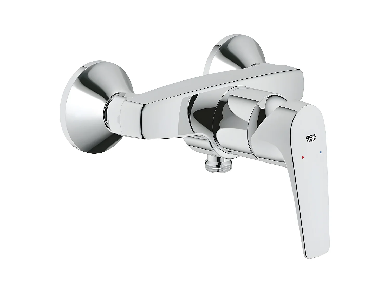 Mechanische douchekraan GROHE Quickfix Start Flow - Glanzend chroom - 5 jaar garantie