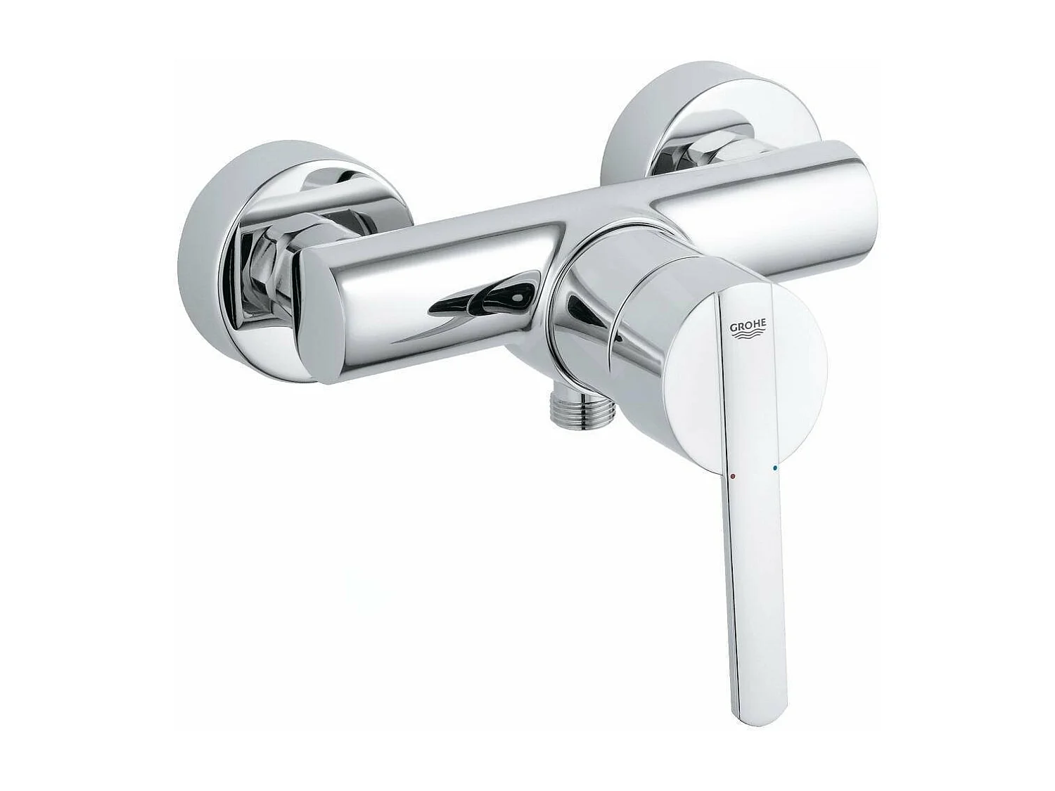 Misturador de chuveiro mecânico GROHE Quickfix Feel Cromado 15cm