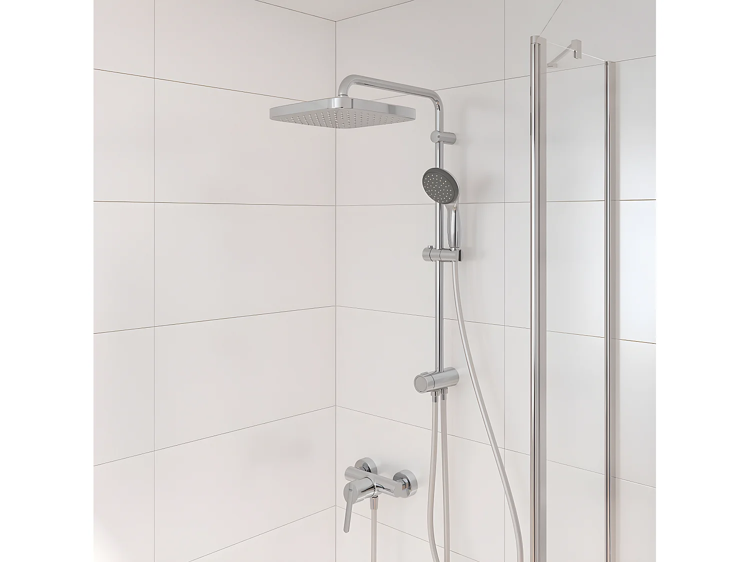 Mitigeur douche mécanique GROHE Quickfix Feel