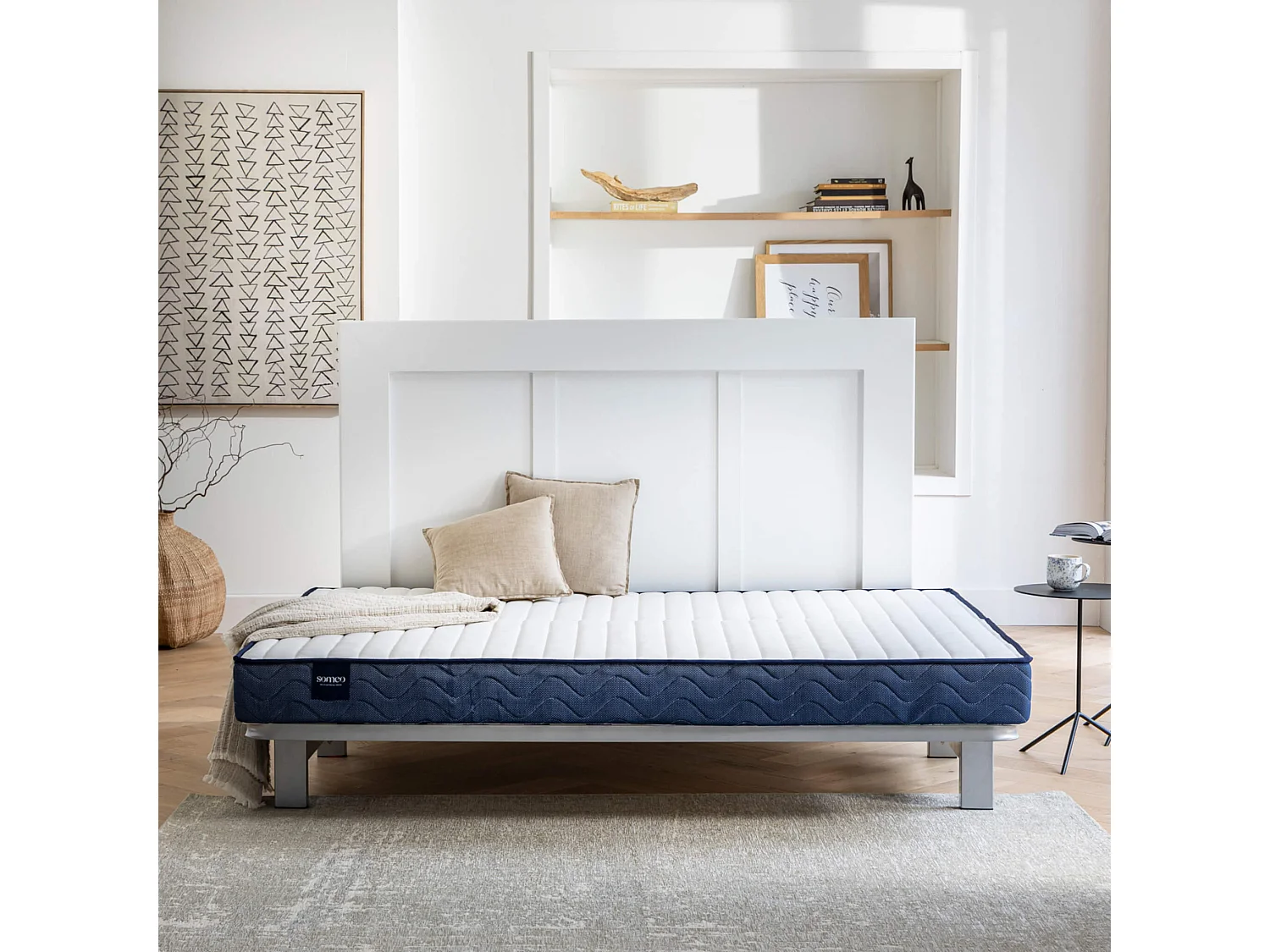 Matelas clic-clac ressorts Rêve 500 - SOMEO 70+70x200