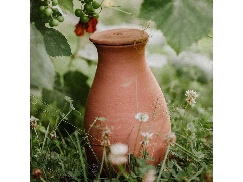 Ollas à enterrer en argile Potager 4 litres