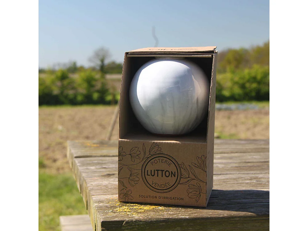 Ollas à planter en argile medium Marbré