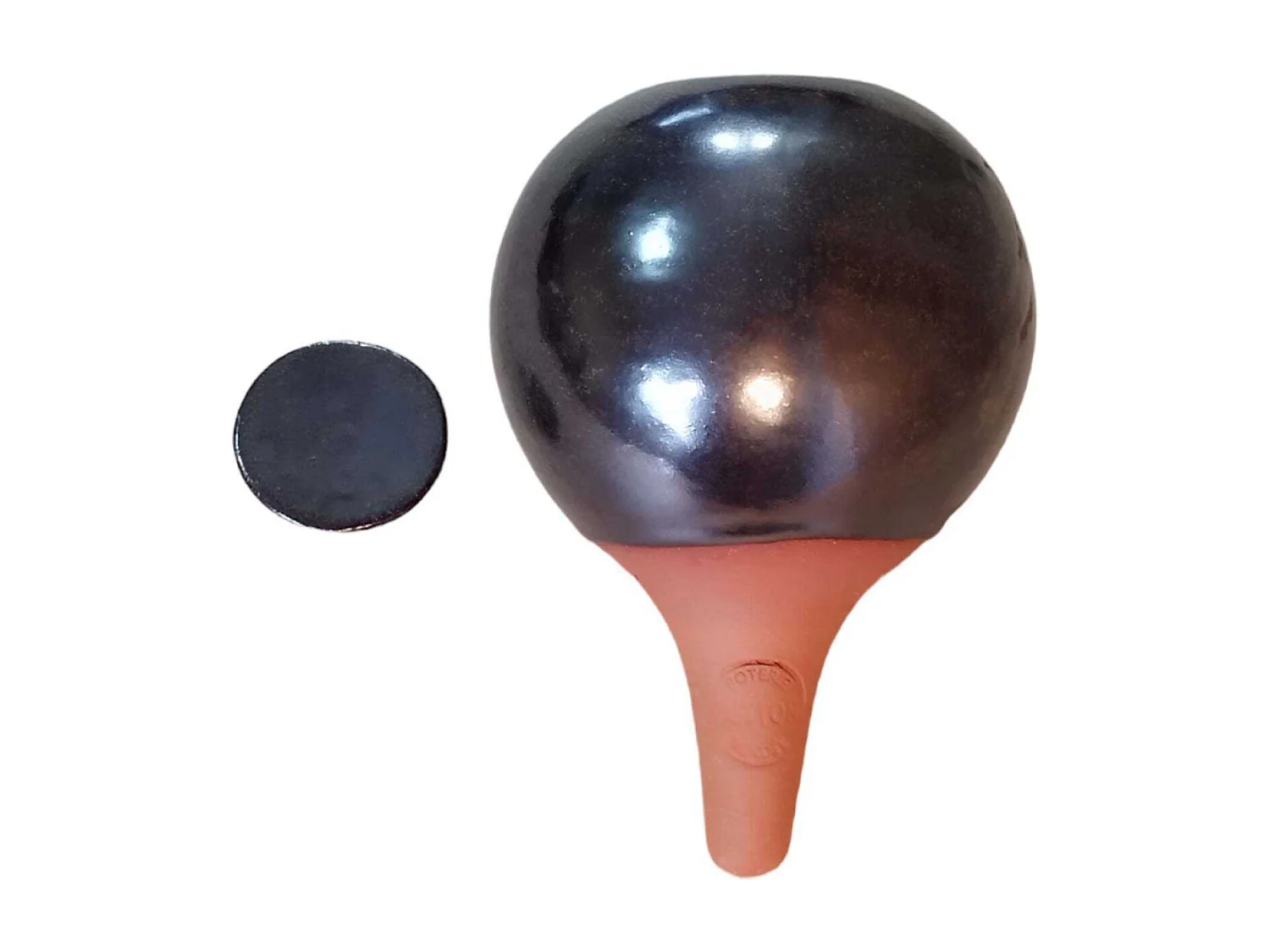 Ollas à planter en argile medium Métallique