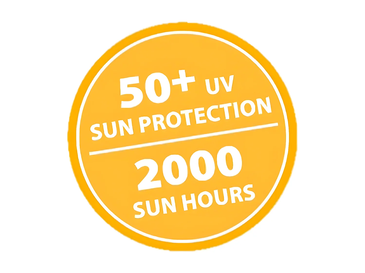 Guarda-sol Flores Luxe 300 cm redondo verde salva