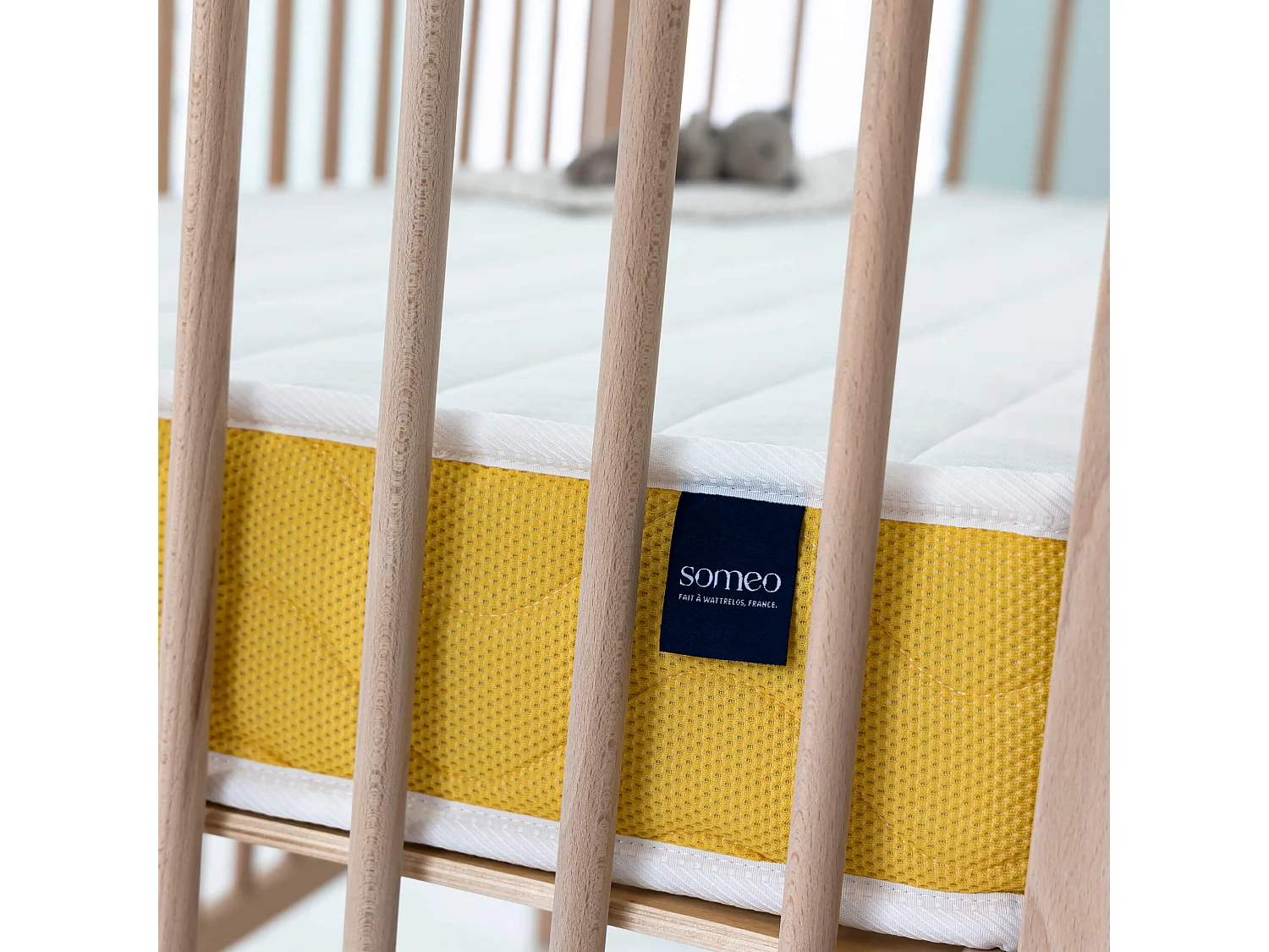 Matelas bébé mousse Aurore 400 - SOMEO 60x120