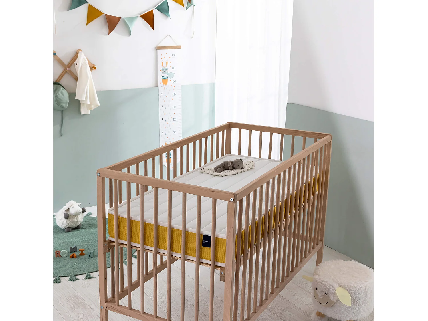 Matelas bébé mousse Aurore 400 - SOMEO 70x140