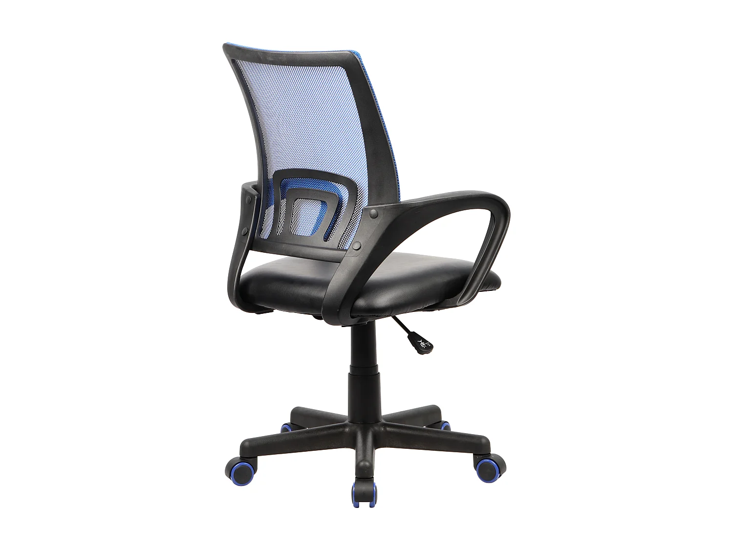 VCM chaise de bureau chaise jeune chaise pivotante chaise de bureau chaise visiteur Offal (noir / bleu)