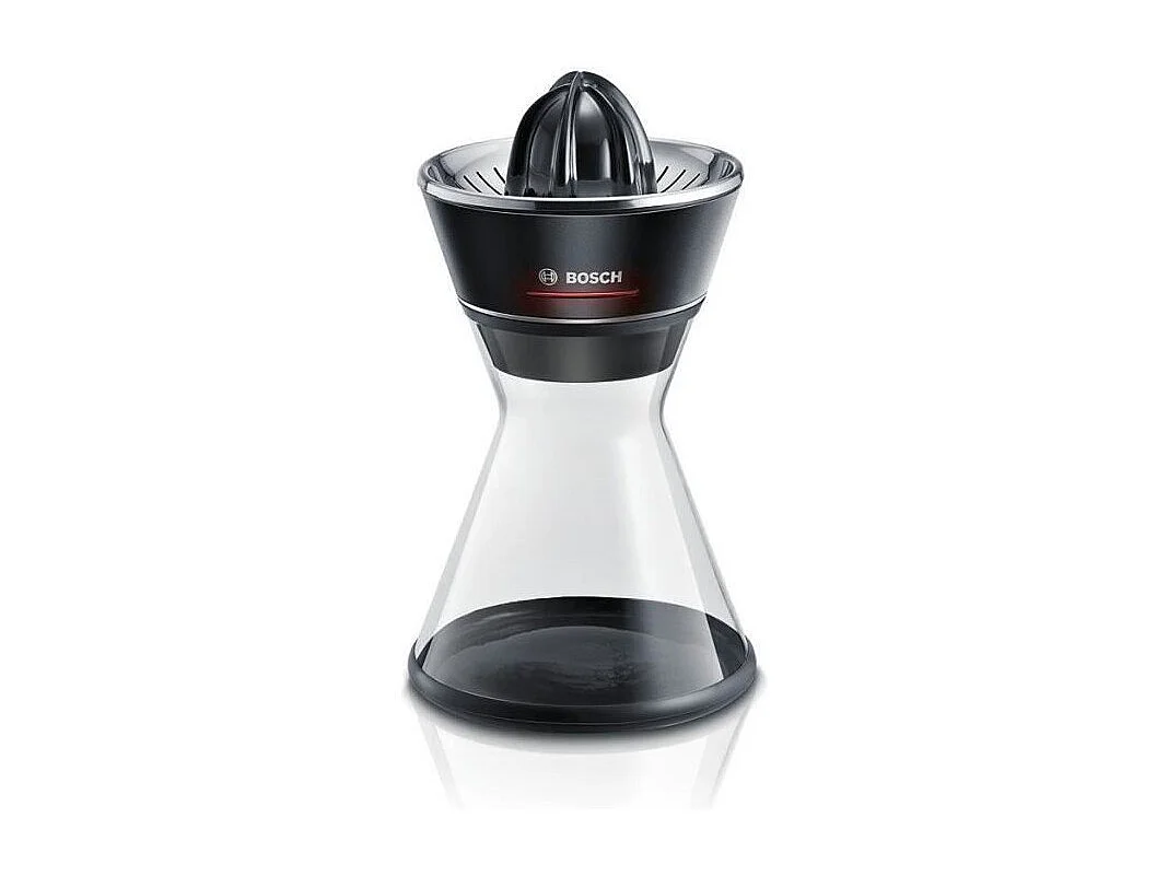 Presse-agrumes - BOSCH - MCP72GPB VitaStyle Citro - Noir / inox brossé - 40 W - LED - récipient verre 1 L - cône universel