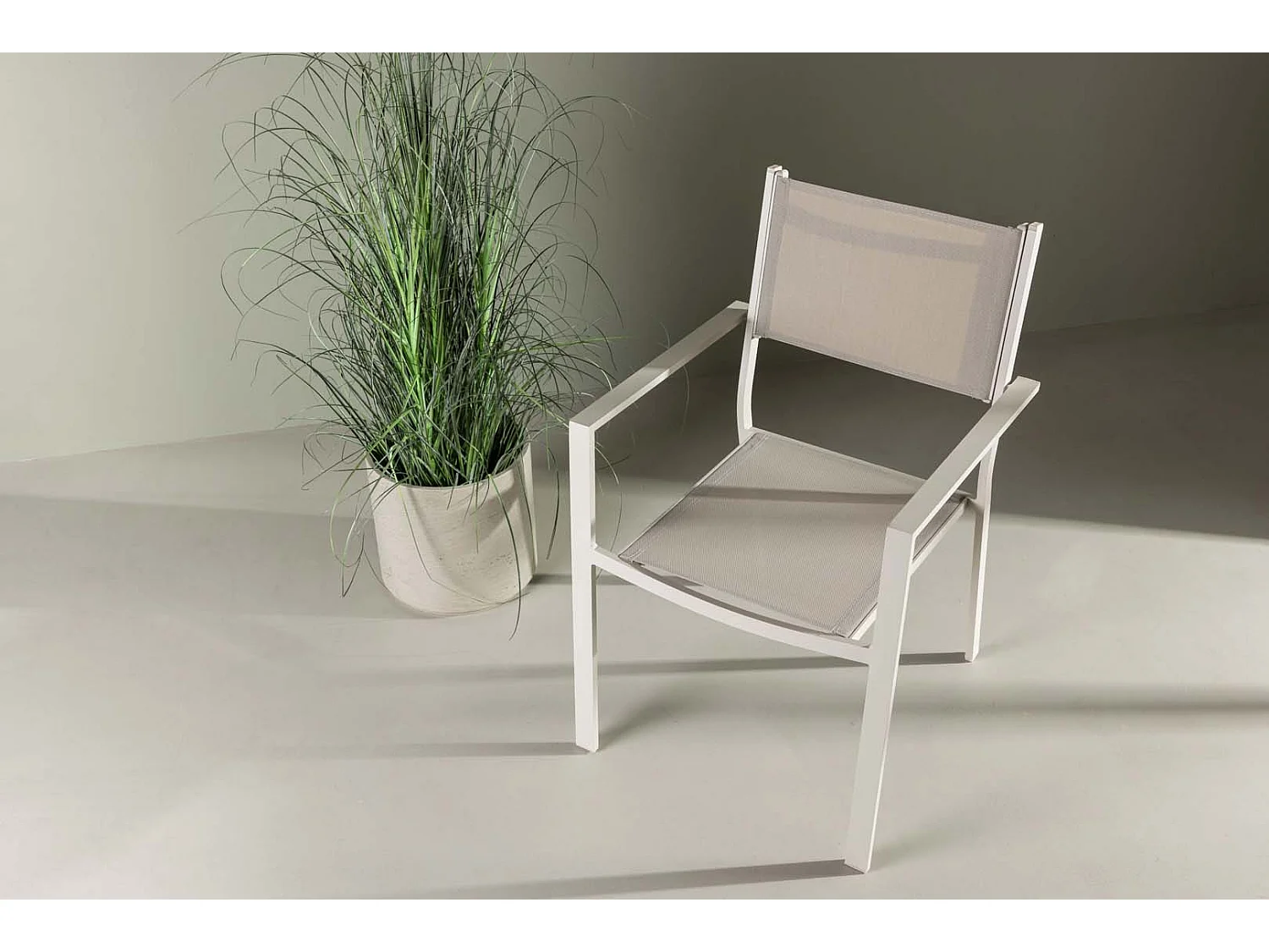 Copacabana tuinstoel beige.