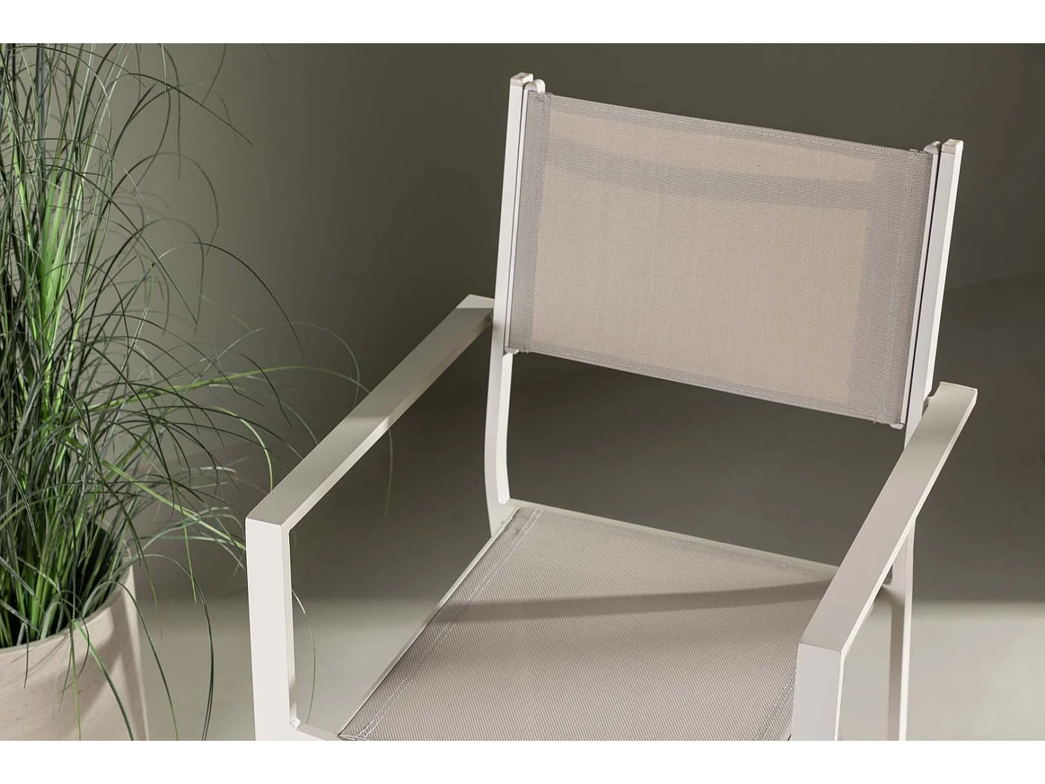 Copacabana tuinstoel beige.