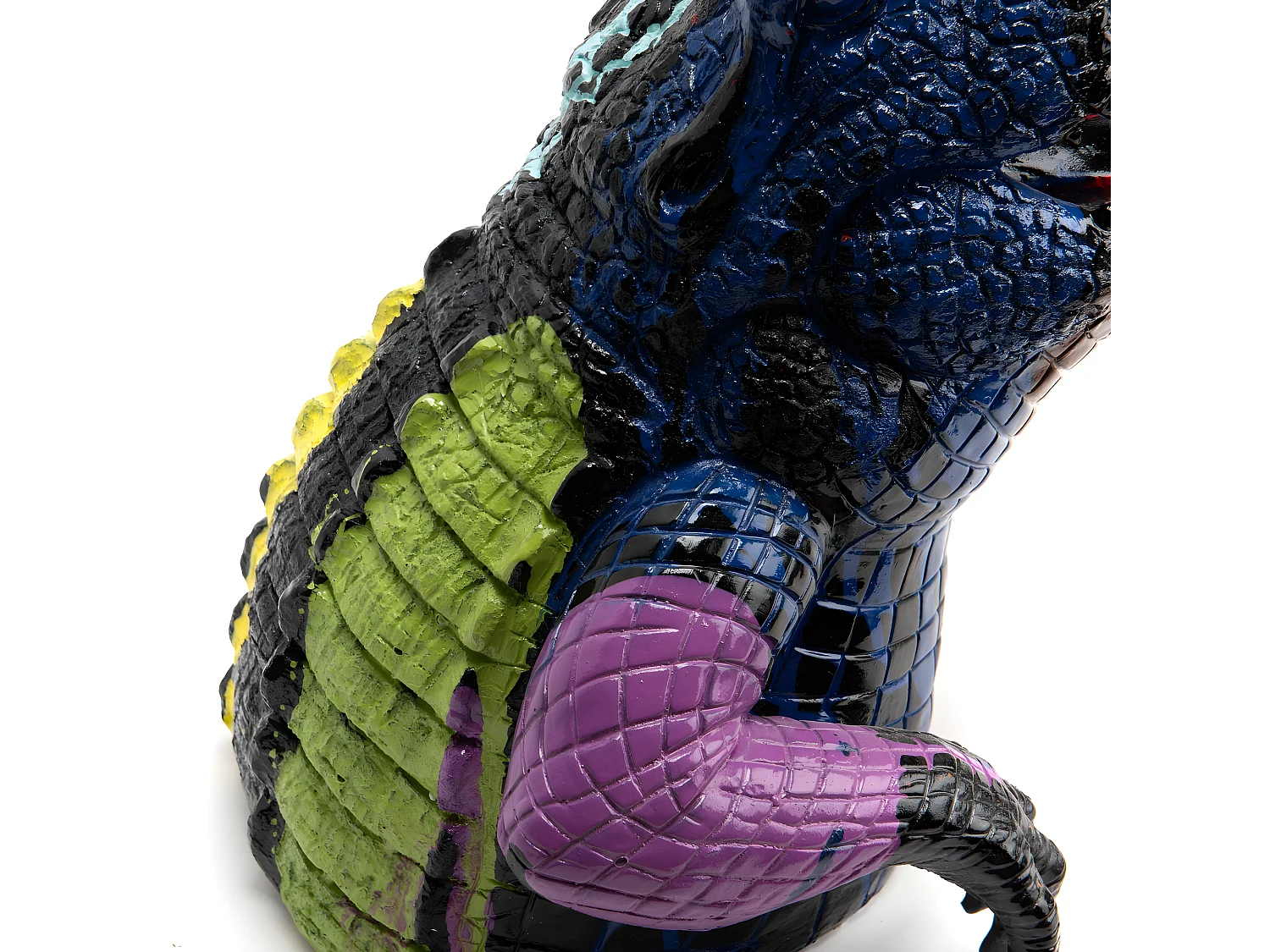 Crocodile en attaque Trash noir