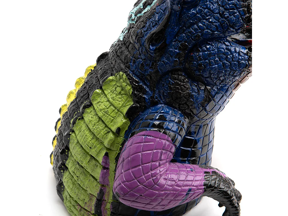 Crocodile en attaque Trash noir