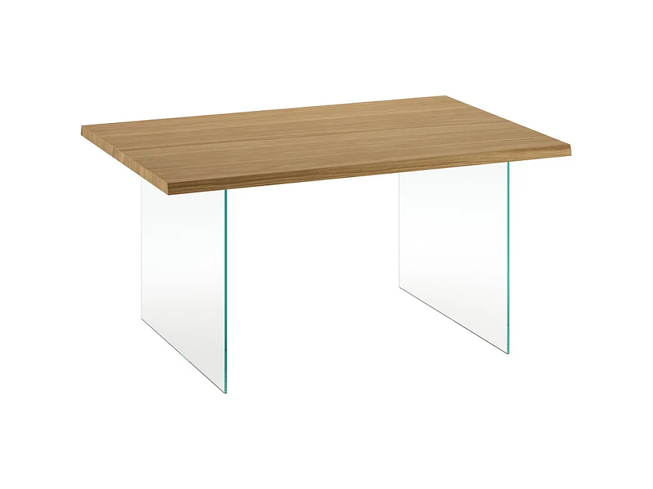 Snooker Table fixe (160 x 90 cm) en placage chêne brun