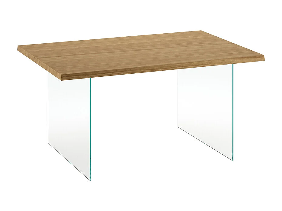 Snooker Table fixe (160x90 cm) en placage chêne brun