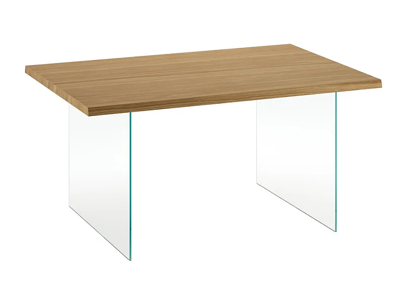 Snooker Table fixe (160 x 90 cm) en placage chêne brun