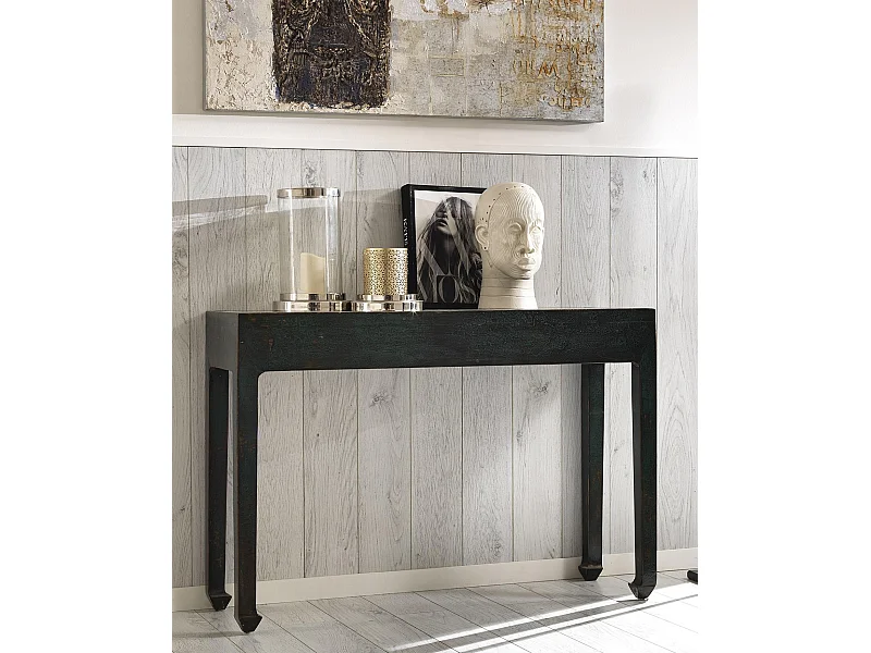 Console Console (120x84 H cm) en Bois Noir
