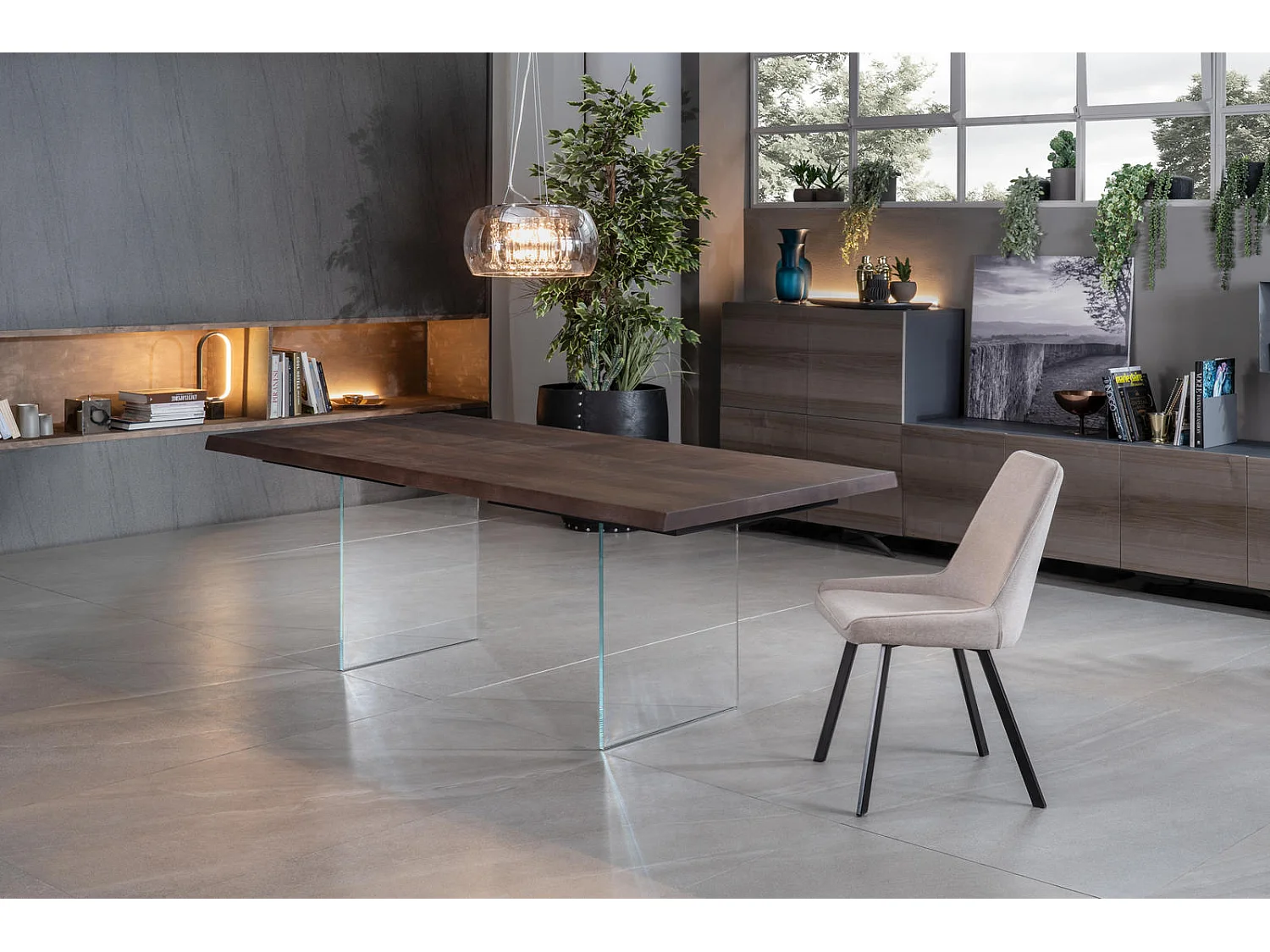 Snooker Table Fixe (160 x 90 cm) en Chêne Marron Thermotraité