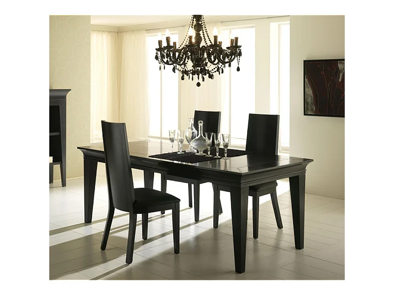 Tafel - Vaste tafel (200 x 75 H cm) in wit hout