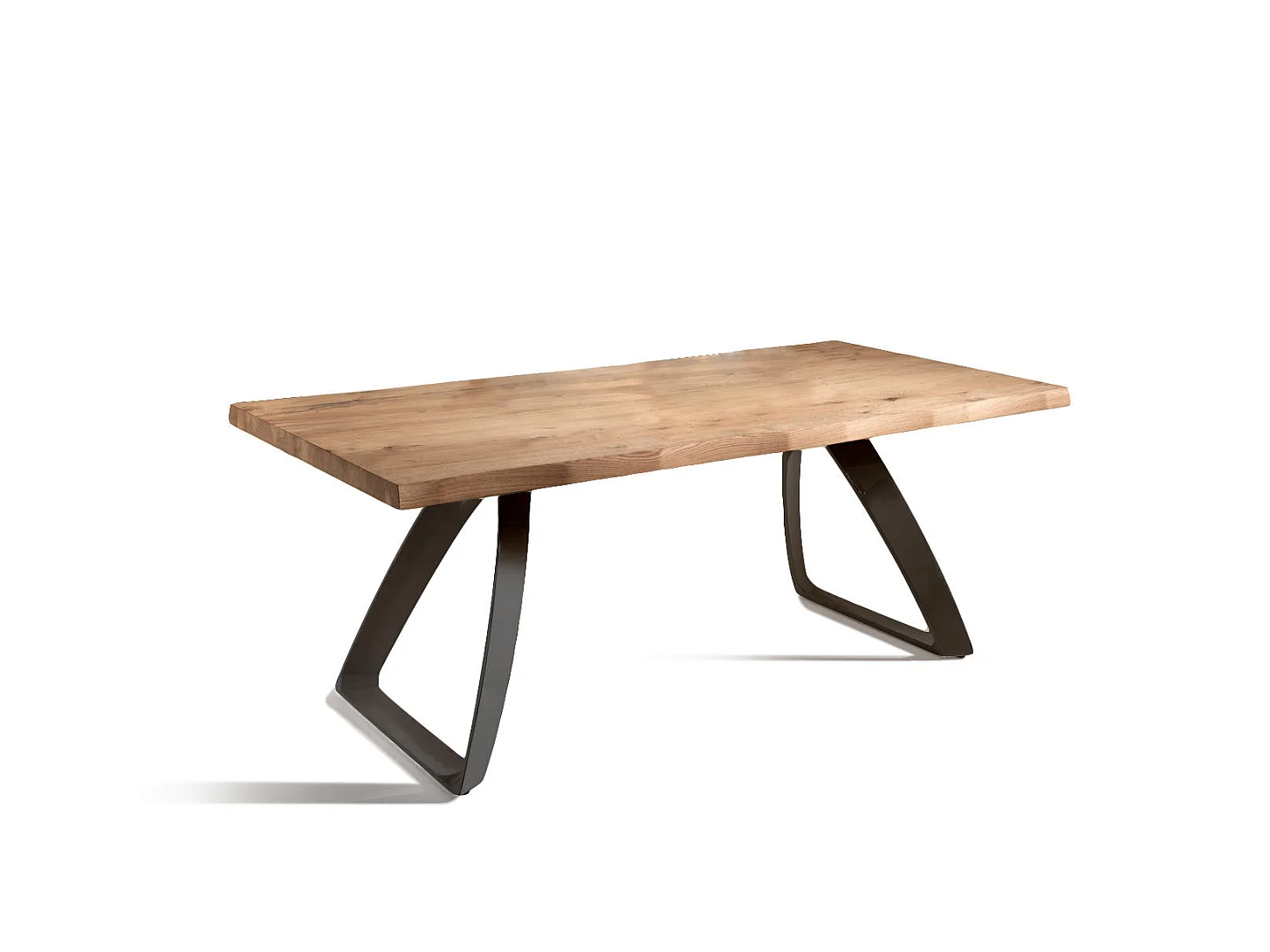 Bridge - Fixed Table (200 x 100 cm) in Black Oak