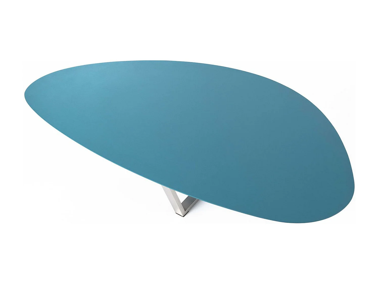 Drop Table basse (140 x 80 x 32h) en MDF Vert