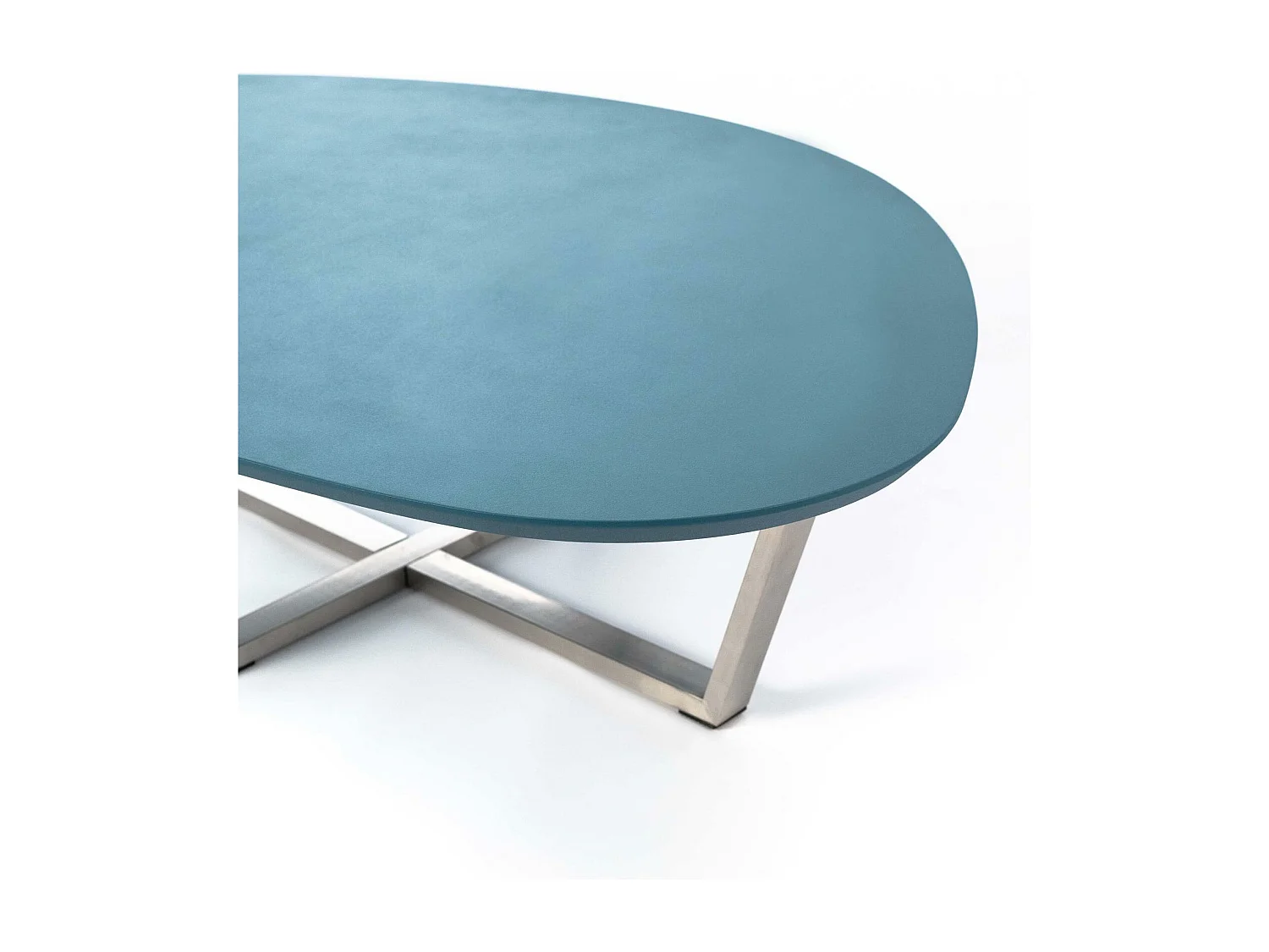 Drop Table basse (140 x 80 x 32h) en MDF Vert