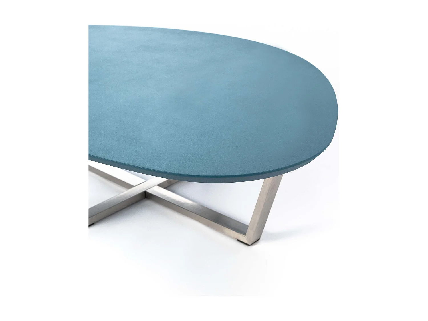 Drop Table basse (140x80x32h) en MDF Vert