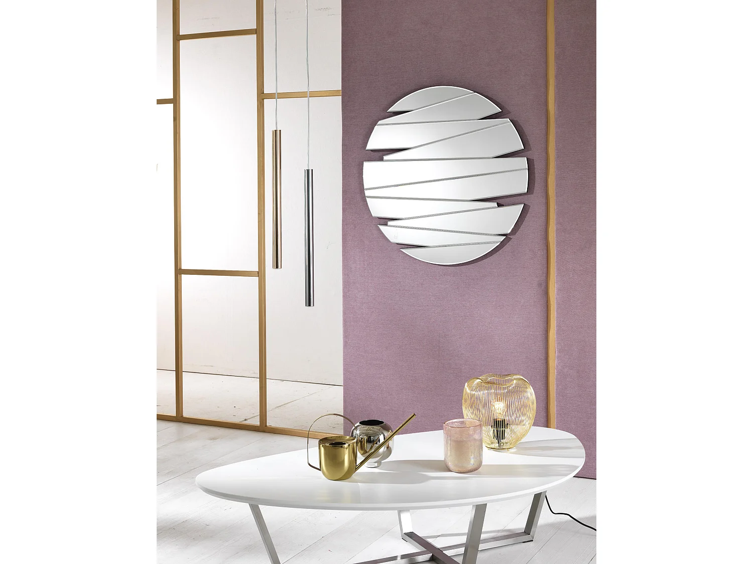 Drop Table basse (140 x 80 x 32h) en MDF Blanc