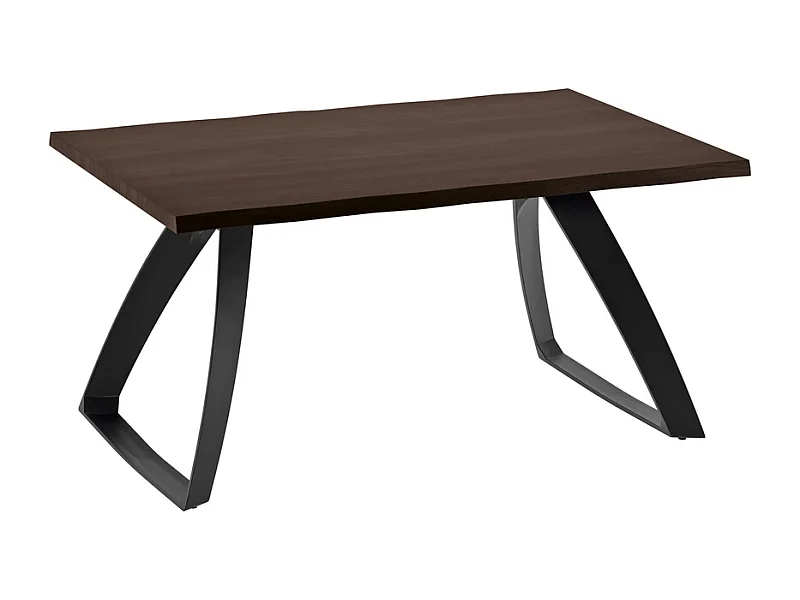 Bridge - Mesa fixa (160 x 90 cm) em carvalho preto