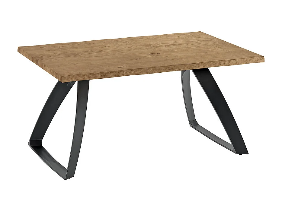 Bridge - Vaste tafel (160 x 90 cm) in zwart eikenfineer