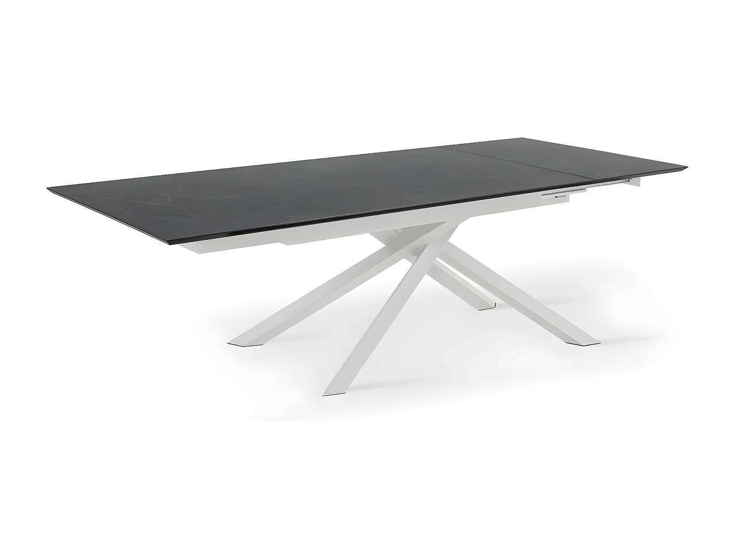 Xavier Table Extensible (170/270 x 90 cm) en HPL Blanc