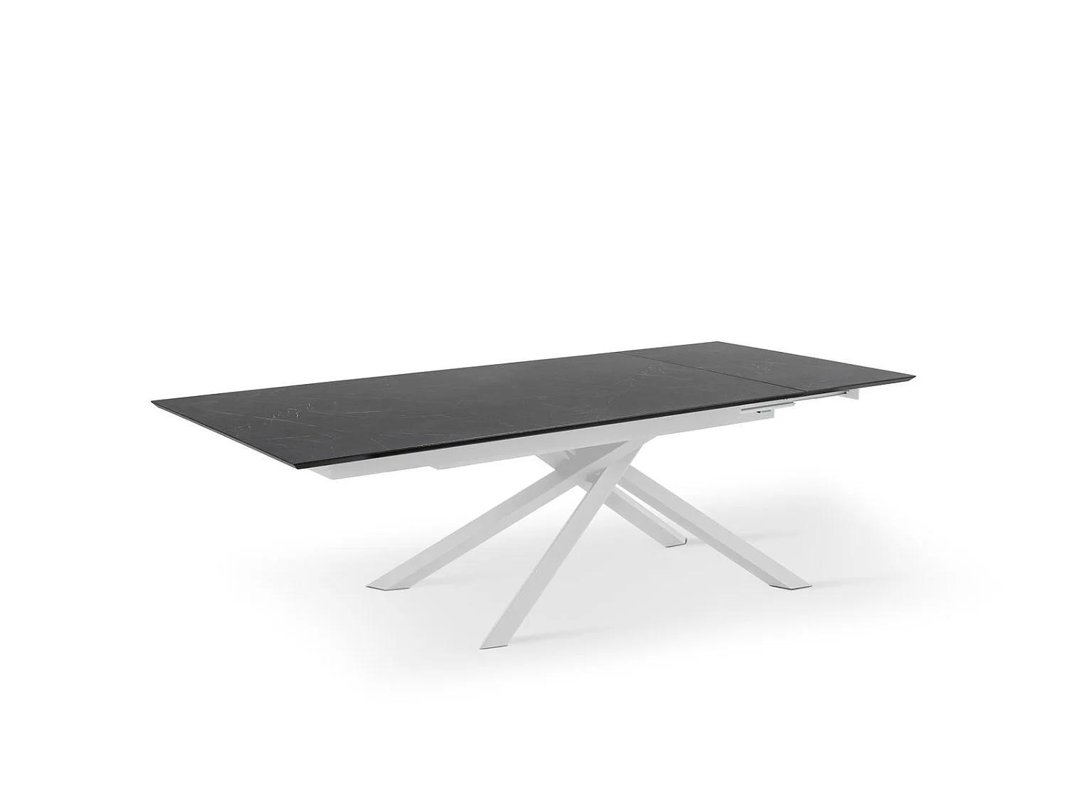 Xavier Table Extensible (170/270 x 90 cm) en HPL Blanc