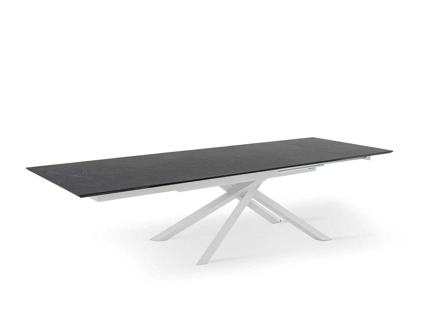 Xavier Table Extensible (170/270 x 90 cm) en HPL Blanc