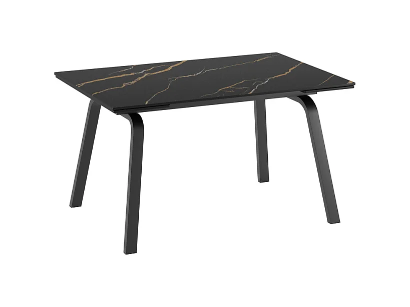 Dylan – Ausziehbarer Tisch (140/200 x 80 cm) aus grauer Keramik