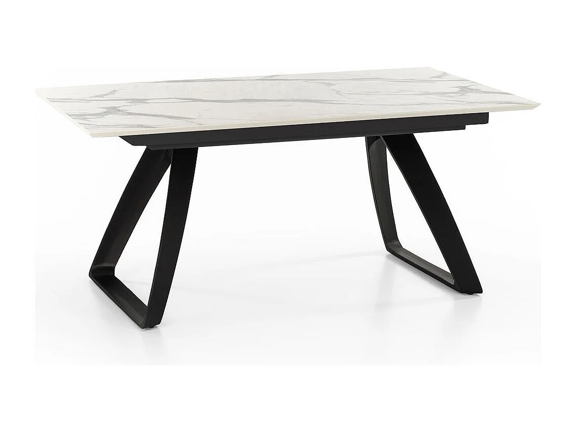 Barret Table Extensible (170/270 x 90 cm) en HPL sur MDF Noir