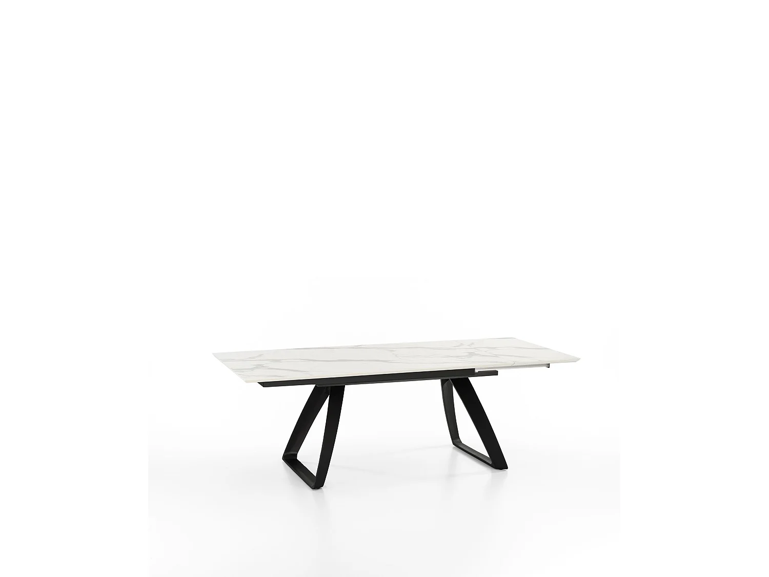 Barret Table Extensible (170/270 x 90 cm) en HPL sur MDF Noir