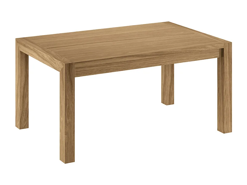 Nevada - Uitschuifbare tafel (160/240 x 90 cm) in bruin eikenfineer