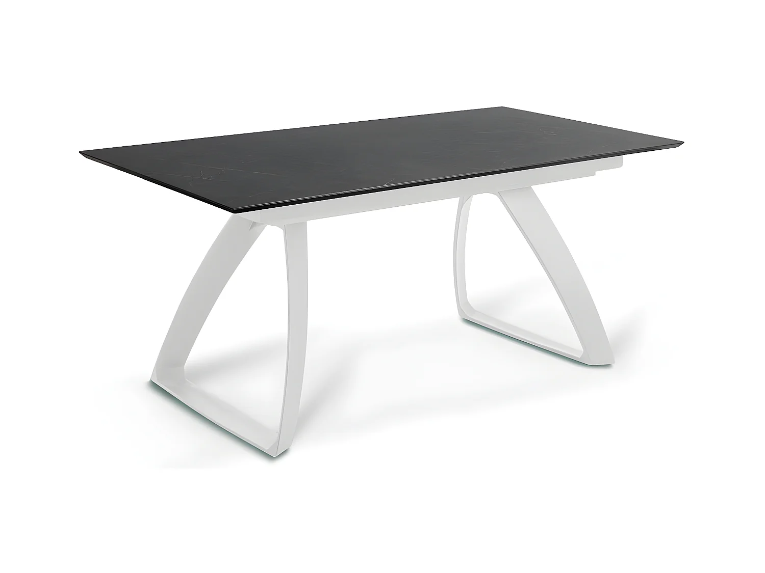 Barret Table Extensible (170/270 x 90 cm) en HPL Blanc