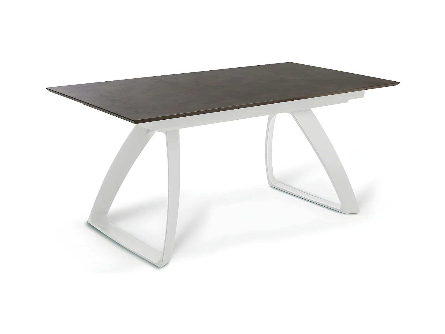 Barret Table Extensible (170/270 x 90 cm) en HPL Blanc