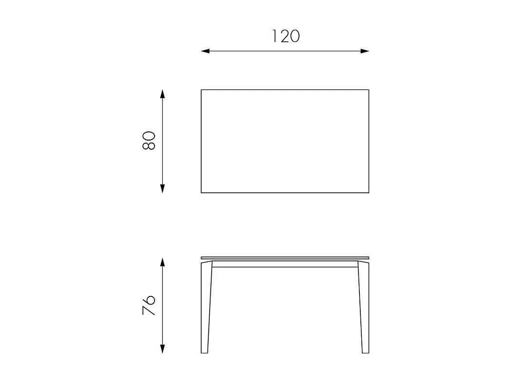 Mesa extensível de 120cm a 170cm moderno Tampo Cerâmico sobre Vidro Temperado Mármore Antracite