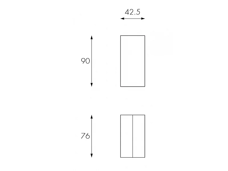 Pinokio - Rozkładany stolik konsolowy (42,5/302,5 x 90 cm) z płyty MDF lakierowanej na czarno