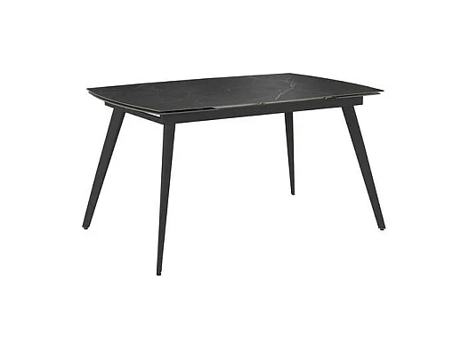 Nicolas - AUSZIEHBARER TISCH in SINTERED Black