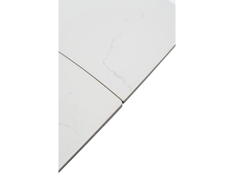 Nicolas TABLE À ALLONGES en Blanc FRITTÉ