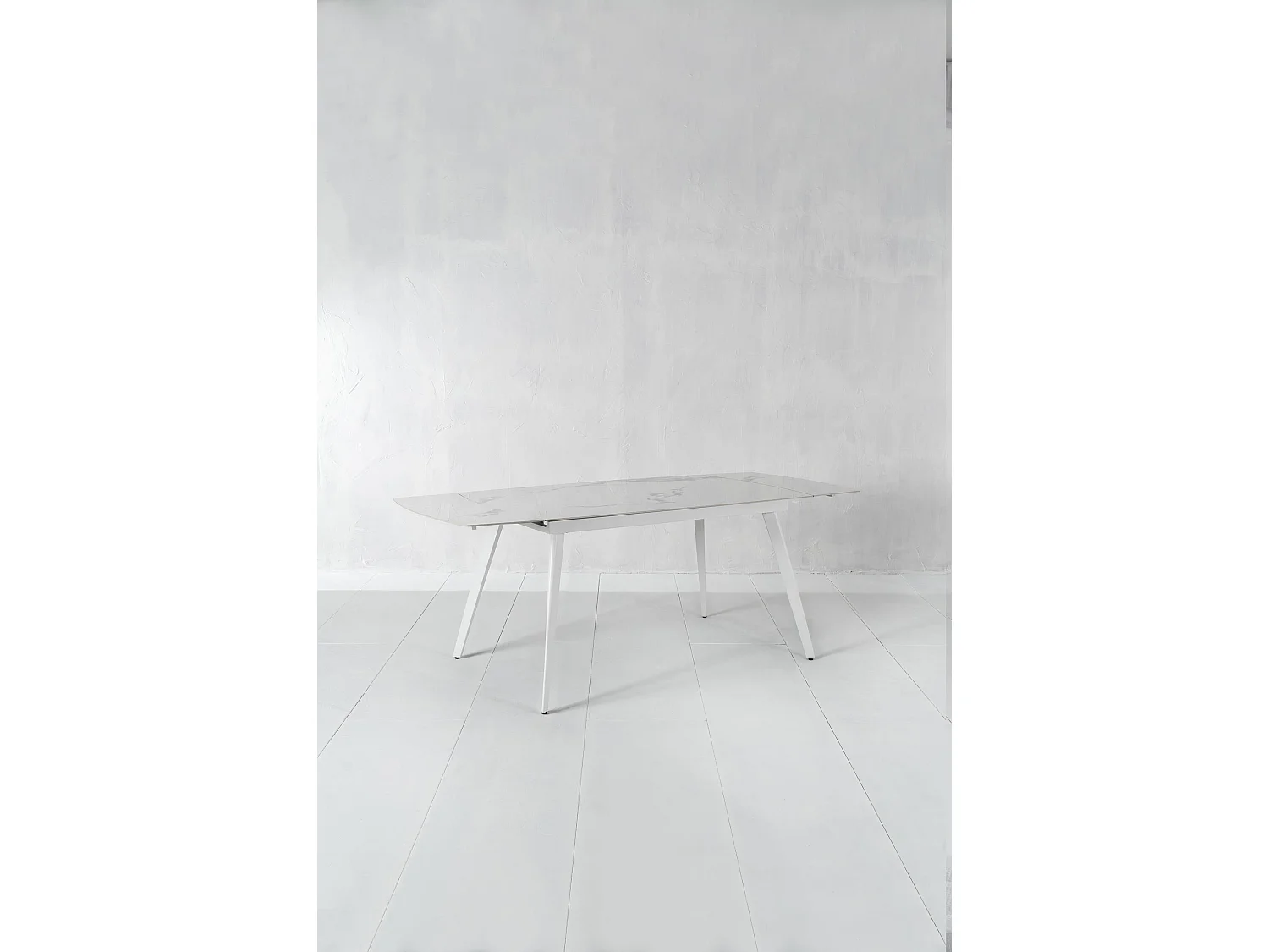 Nicolas - TAVOLO ALLUNGABILE in Bianco SINTERIZZATO