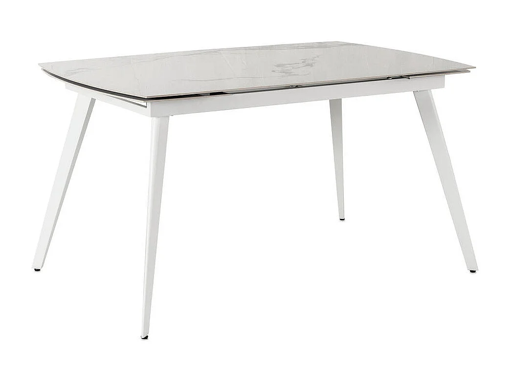 Nicolas - TAVOLO ALLUNGABILE in Bianco SINTERIZZATO
