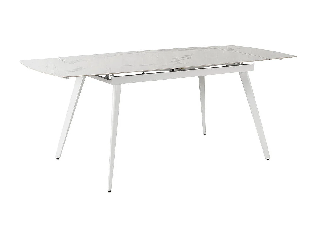 Nicolas - TAVOLO ALLUNGABILE in Bianco SINTERIZZATO