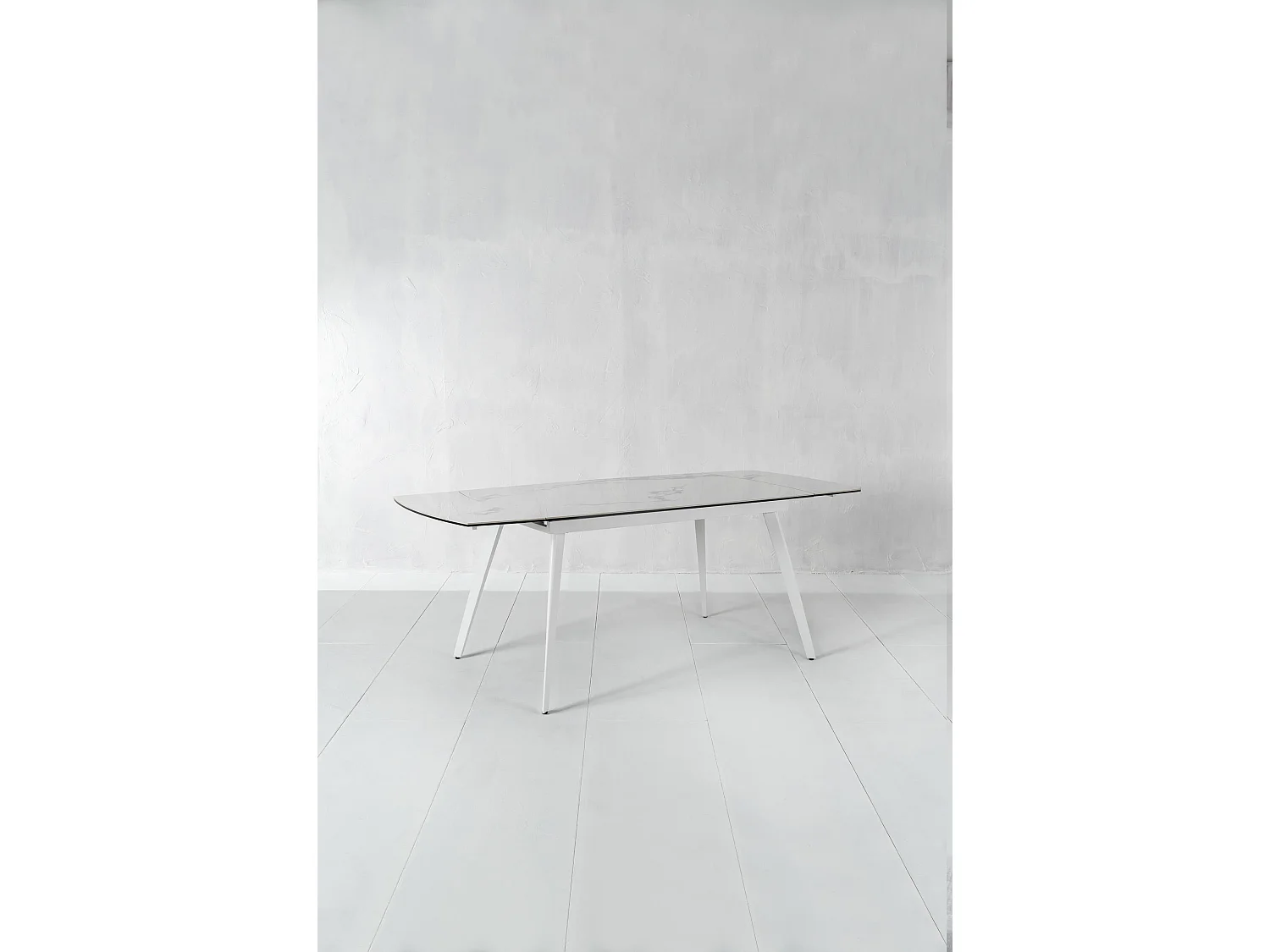Nicolas - TAVOLO ALLUNGABILE in Bianco SINTERIZZATO